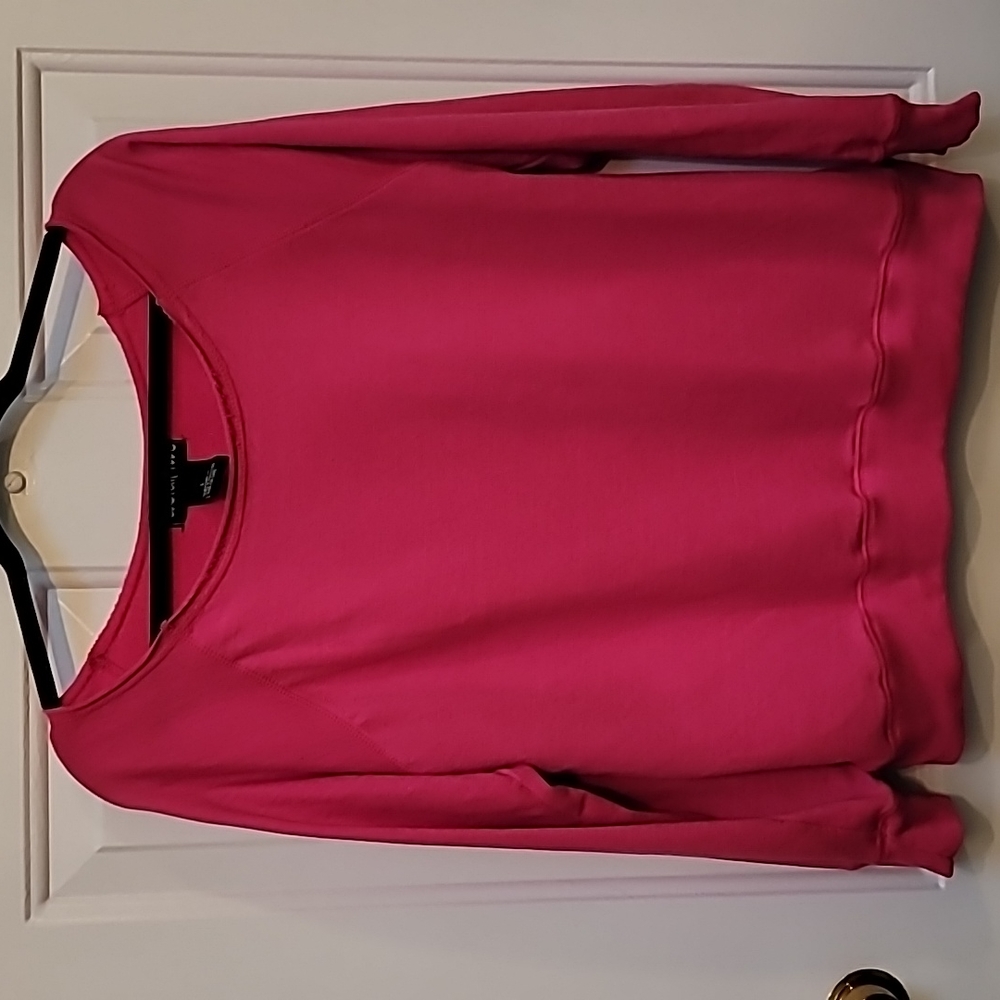 NWOT Hot Pink Sweat Shirt